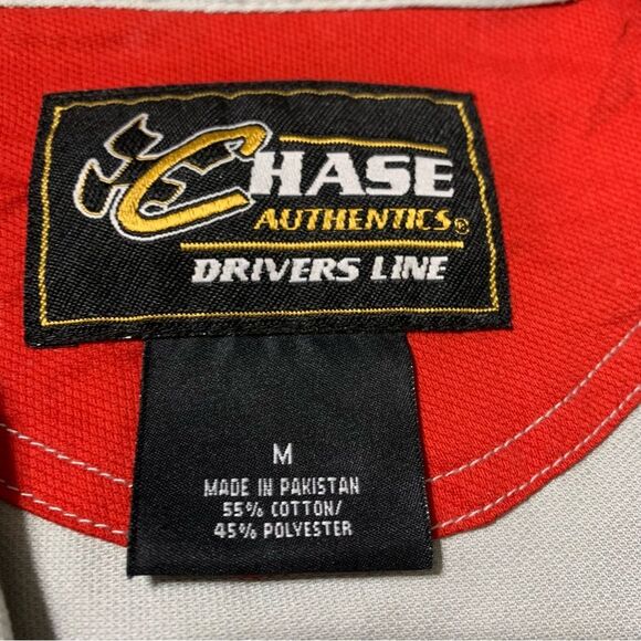 Chase NASCAR Sterling Marlin Coors Light 1/4 Zip Pull-Over Crew Shirt Med #919 - Picture 4 of 10